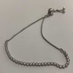 Pandora sparkling strand bracelet, clear cz